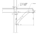 4x8 Timber Frame Knee Brace Joinery