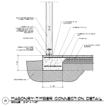 Post to Slab Timber Frame Construction