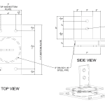 Steel Timber Frame Post Base Details