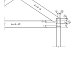 Common Rafter to Tie Beam to Plate Detail