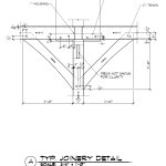 Typical Timber Frame Spline Connection Detail Knee Brace
