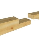 Simple Half Lap Joint