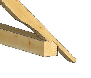 Step Lap Rafter Tail and Plate