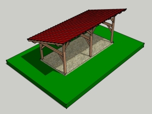 post and beam shed barn Post and Beam Shed Barn