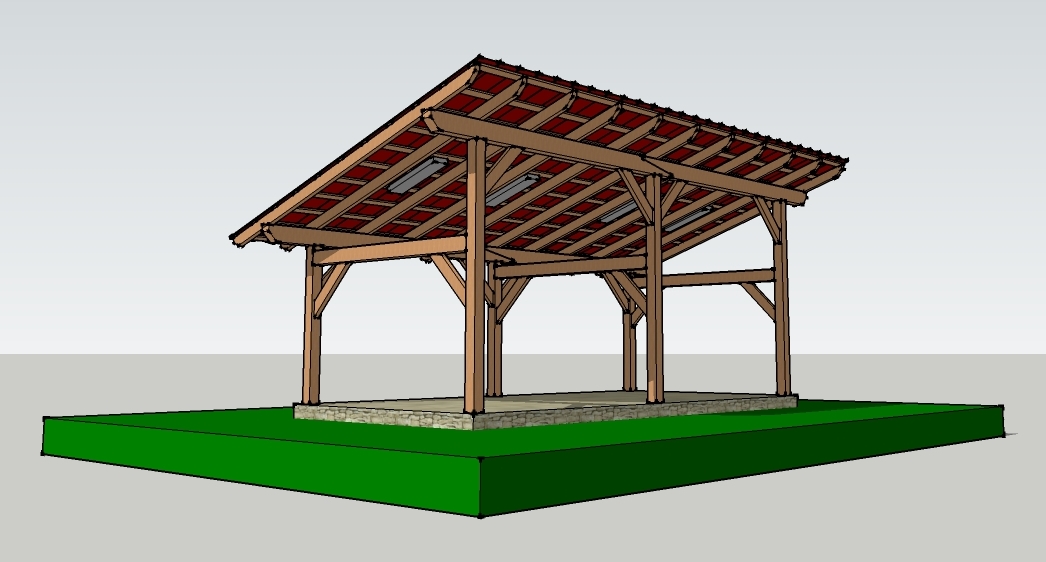 Thread: Free/cheap Timber-Frame Designs for wood drying shed?