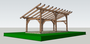 timber frame shed barn Timber Frame Shed Barn