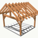 Timber Frame Porch Plans