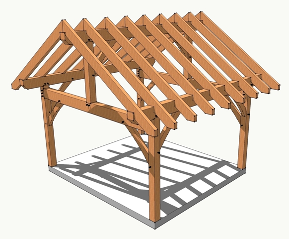 Timber Frame Porch Kits