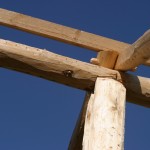 Timber Framing a Timber Frame Porch