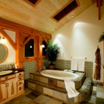 Timber Frame Master Bathroom