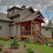6 Solutions to Finance Your Timber Frame Home post and beam entrance porch