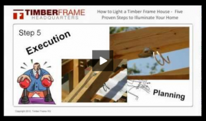 how_to_light_a_timber_frame How to Light a Timber Frame