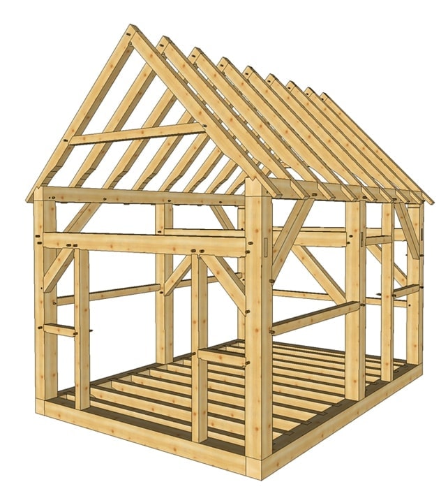 timber framer jim rogers