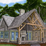 Piney Creek Timber Frame Cottage