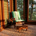Timbered Screen Porch