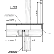 Overbuilt and Overhung Timber Frame Loft Floor System Over Built Loft Timberd Floor System