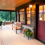 Exterior Lighting on a Timber Frame Home