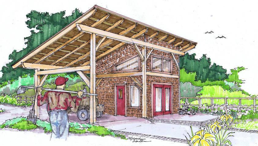 14x30 Timber Frame Shed