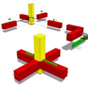 Four Beams Into A Post – Two Ways Four Beams to a Post 4 ways