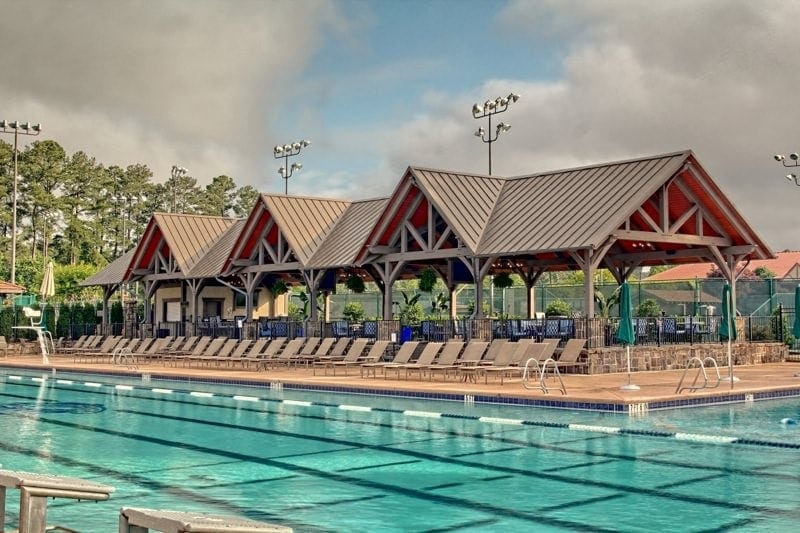 Atlanta Athletic Club pavilion with pool