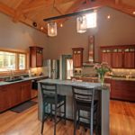 Post and Beam Contemporary Kitchen