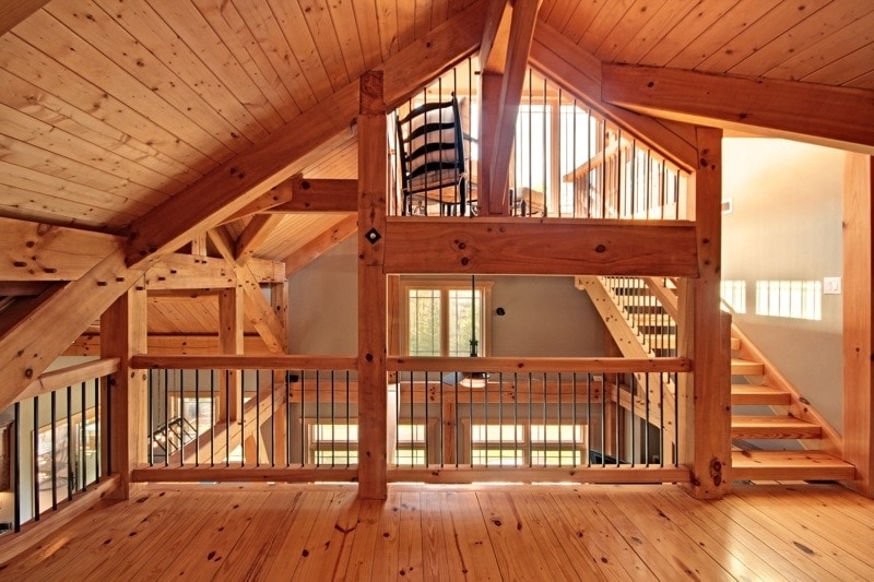 Houses Interior Timber  Frame  HQ