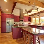 Wildwater's Corkscrew Cabin ADA Kitchen