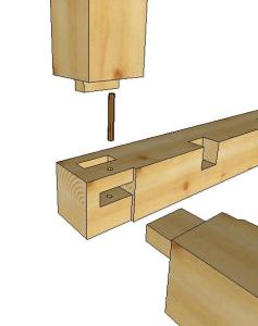 Long Sill/Short Sill Timbered Connection - Timber Frame HQ