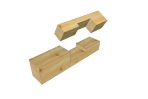 Half Lap Scarf Joint with Table