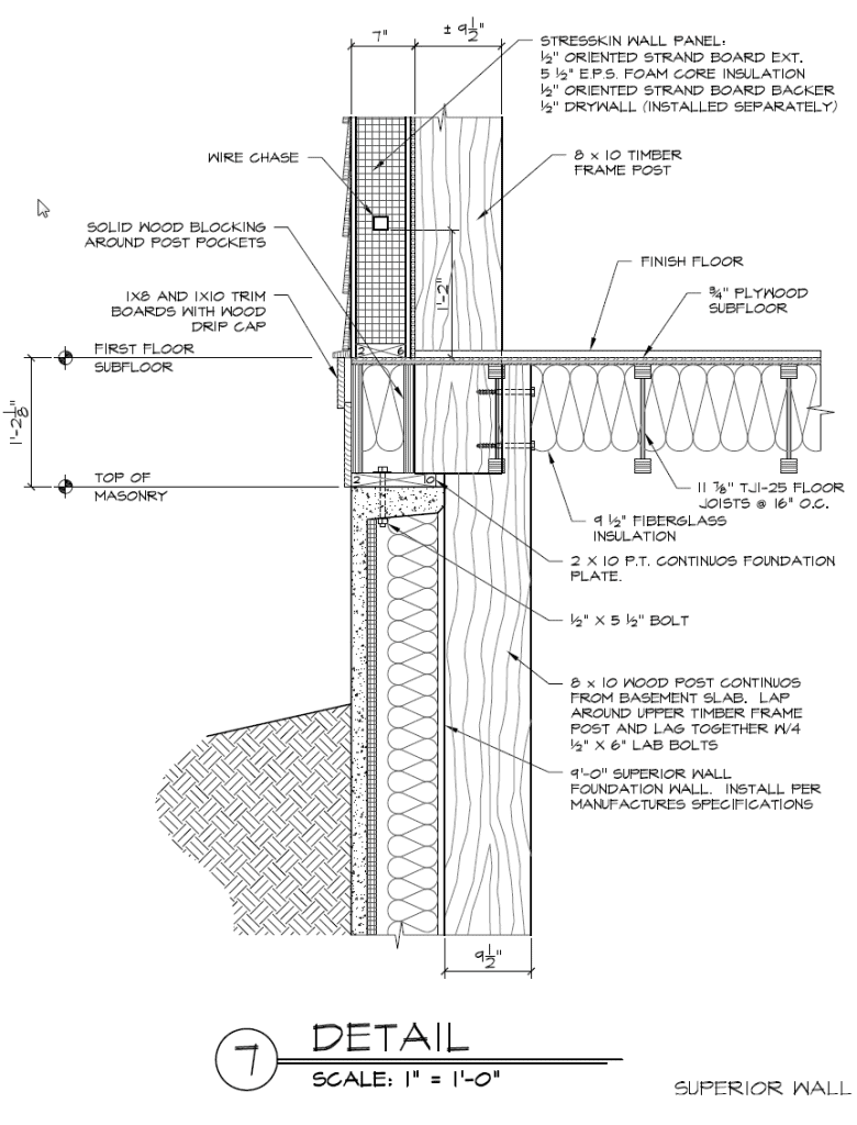 Timber Frame Floor Construction Details Infoupdate
