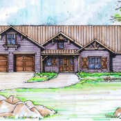 Laurel Creek Cabin Laurel Creek Cabin Rendering Small