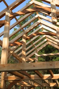 Hybrids vs Full Timber Frames - Full Structural Timber Frame 