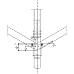 Plan View of the Rafter to Plate Connection