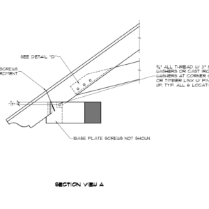 Hexagonal Frame Plate To Rafter Connection - Timber Frame Hq