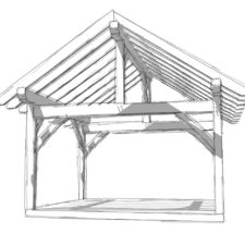 12x12 Pergola Plan - Timber Frame HQ