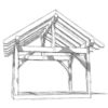 Timber Frame Porch Elevation