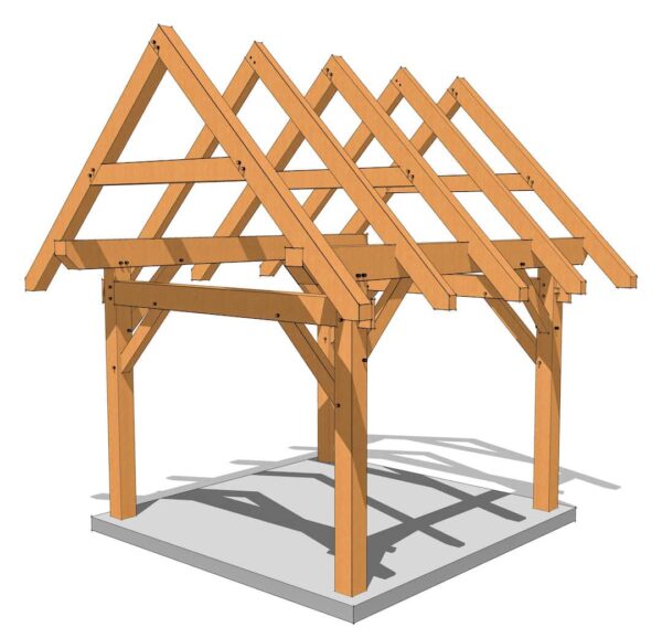 12x12 Timber Frame - Image 8