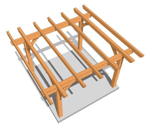12x12 Pergola Plan - Image 8