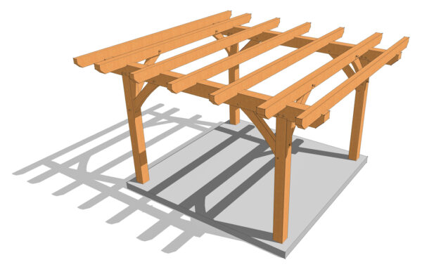 12x12 Pergola Plan - Image 6