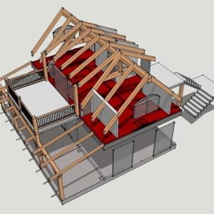 20x36 Timber Frame Garage