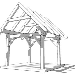 Post and Beam Shed