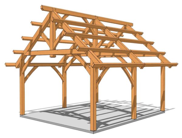 19x22 King Post Plan - Image 6