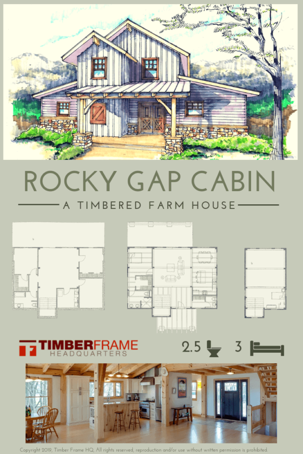 Rocky Gap Cabin Timber Frame HQ