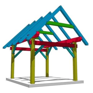 12x14 Timber Frame Shed