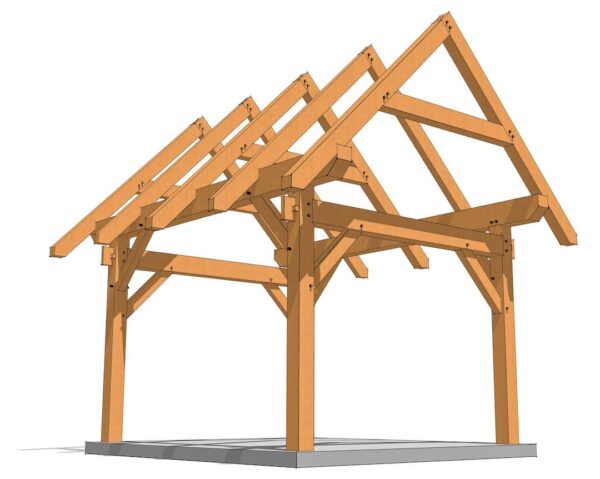 12x14 Timber Frame - Image 2