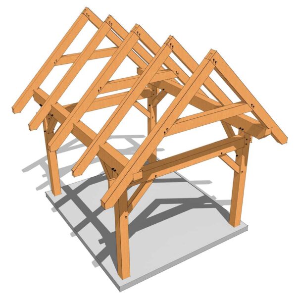 12x14 Timber Frame - Image 9