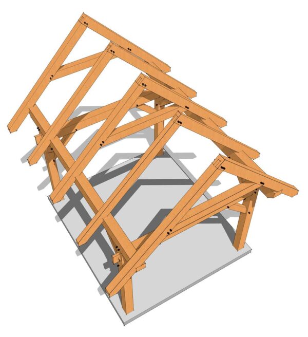 12x14 Timber Frame - Image 3