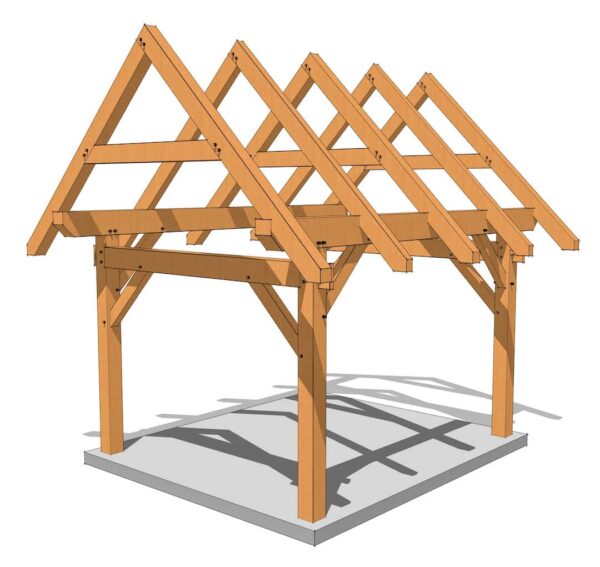 12x14 Timber Frame