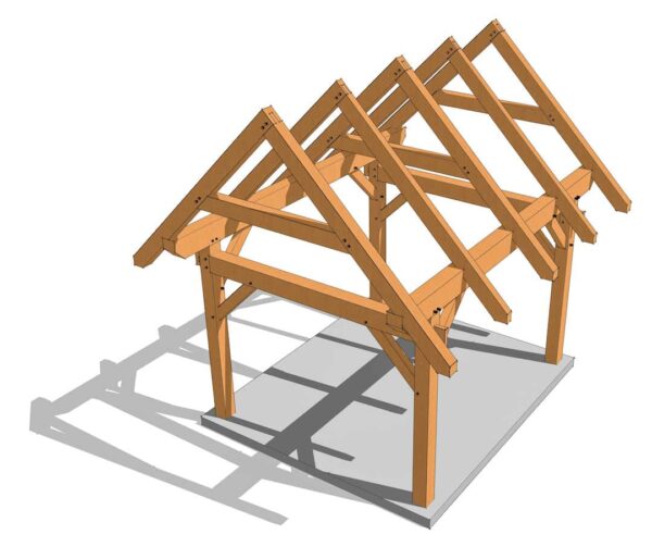 12x14 Timber Frame - Image 8