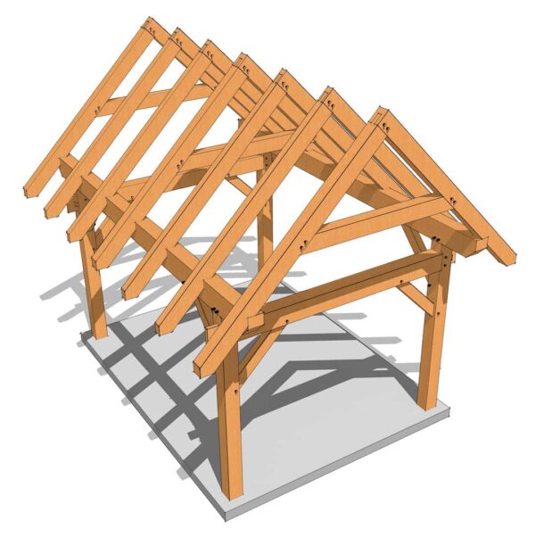 12x16 Timber Frame - Image 2